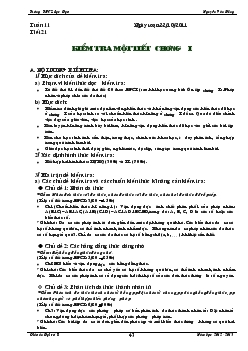 Giáo án Đại số 8 - Tuần 11 - Nguyễn Văn Dũng