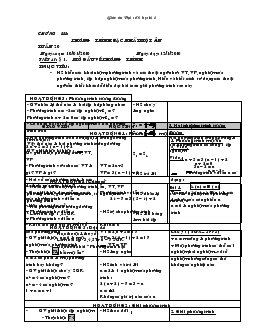 Giáo án Đại số 8 - Tuần 19 - Vũ Đức Dũng