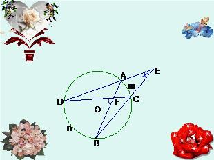 Bài giảng Góc có đỉnh ở bên trong đường tròn, góc có đỉnh ở bên ngoài đường tròn