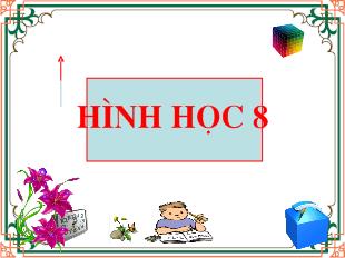 Bài giảng Hình học 8 - Tiết 56, bài 1: Hình hộp chữ nhật