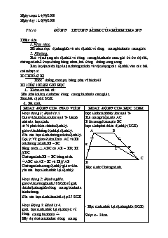 Giáo án Hình học 8 - Mai Văn Hiển - Tiết 6: Đường trung bình của hình thang