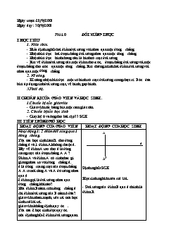Giáo án Hình học 8 - Mai Văn Hiển - Tiết 10: Đối xứng trục