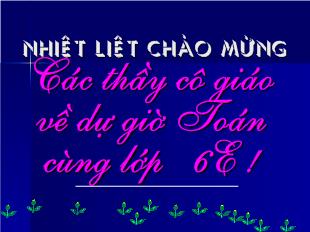 Bài giảng Hình học 6 - Tiết 12: Trung điểm của đoạn thẳng