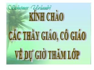 Bài giảng Hình học 6 - Tiết 12: Trung điểm của đoạn thẳng