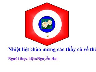 Bài giảng Hình học 6 - Tiết 21: Tia phân giác của một góc