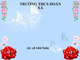 Bài giảng Tiếng Việt: tiết 57- Chỉ từ