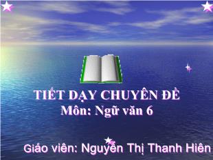 Bài giảng Tiết 33: ông lão đánh cá và con cá vàng (hướng dẫn đọc thêm)