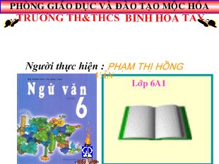 Bài giảng Tiết 99 Tiếng Việt: Nhân hóa