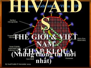 Báo cáo HIV/AIDS thế giới & Việt Nam 2 thập kỉ qua