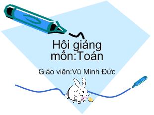 Bài giảng Thời gian