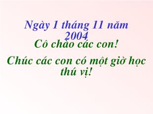 Bài giảng tiết 25: Ước và bội