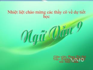 Bài giảng Ánh trắng_ Nguyễn Duy