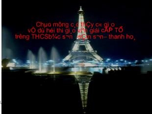 Bài giảng Bài15: phân tích một số ra thừa số nguyên tố