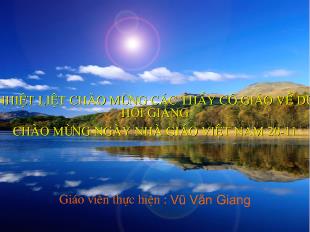 Bài giảng Bài 10. tiết 39. ếch ngồi đáy giếng (truyện ngụ ngôn)