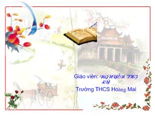 Bài giảng Bài 11: Hình thoi