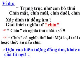 Bài giảng Bài 14 tiết 58: Chơi chữ