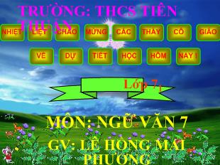 Bài giảng Bài 19 .tiết 77 : tục ngữ về con người và xã hội