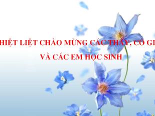 Bài giảng Bài 20 tiết 81: Tức cảnh Pác Bó_ Hồ Chí Minh