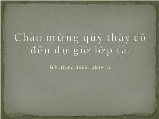 Bài giảng Bài 20: Tinh thần yêu nước của nhân dân ta