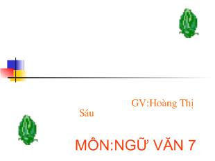 Bài giảng Bài 24 Văn bản- Đức tính giản dị của Bác Hồ