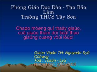 Bài giảng Bài 5: Quy đồng mẫu nhiều phân số