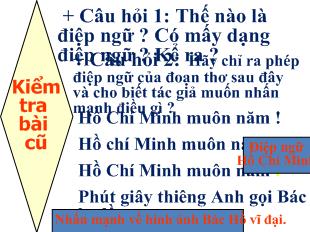 Bài giảng Chơi chữ