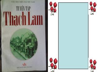 Bài giảng Hai đứa trẻ (Thạch Lam)