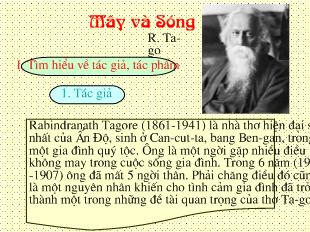 Bài giảng Mây và Sóng