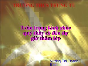 Bài giảng Phân tích một số ra thừa số nguyên tố