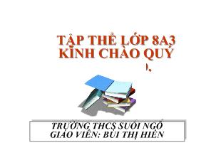 Bài giảng Tiết 107- Hội thoại