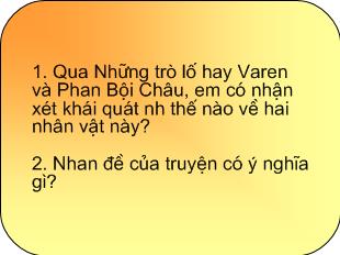 Bài giảng Tiết 113: Văn bản Ca Huế trên sông Hương