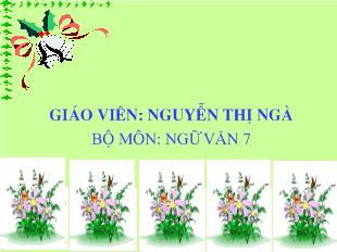 Bài giảng Tiết 114 : liệt kê