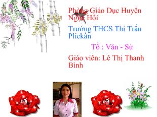 Bài giảng Tiết 114: Tiếng Việt- Liệt kê