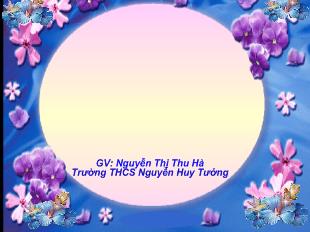 Bài giảng Tiết 118: Nỗi oan hại chồng