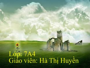 Bài giảng Tiết 13: Văn bản- Những câu hát than thân