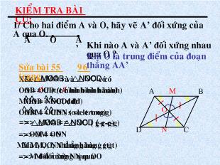 Bài giảng Tiết 16: Hình chữ nhật