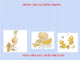 Bài giảng Tiết 29 Văn bản: Qua đèo ngang_ Bà huyện Thanh Quan