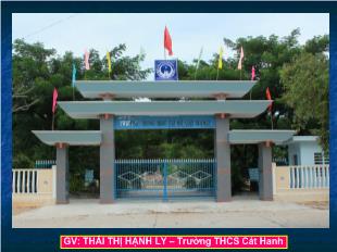 Bài giảng Tiết 34: Xa ngắm thác núi Lư (Vọng Lư sơn bộc bố)