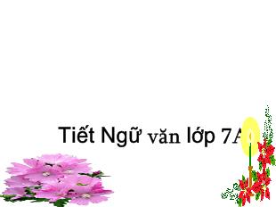 Bài giảng Tiết 42 : tiếng việt- Từ trái nghĩa