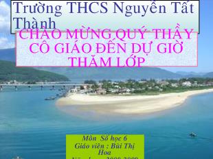 Bài giảng Tiết 42.Bài 3.Thứ tự trong tập hợp các số nguyên