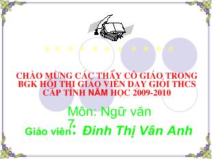 Bài giảng Tiết 48: Thành ngữ