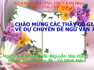 Bài giảng Tiết 58: Chơi chữ