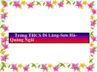 Bài giảng Tiết 79: Đặc điểm của bài văn nghị luận