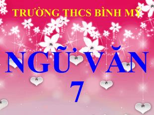 Bài giảng Tiết 85: Văn bản Sự giàu đẹp của Tiếng Việt
