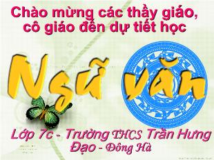 Bài giảng Tiết 86- Tiếng Việt: Thêm trạng ngữ cho câu