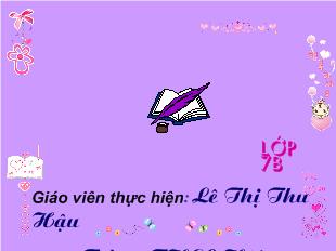 Bài giảng Tiết 93: đức tính giản dị của Bác Hồ