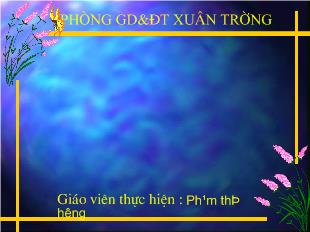 Bài giảng Tiết 93: Khởi ngữ