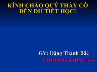 Bài giảng Tiết 94: Chuyển đổi câu chủ động thành câu bị động