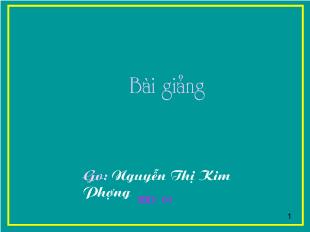 Bài giảng Tính chất cơ bản của phép cộng phân số