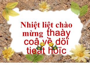 Bài giảng Tinh thần yêu nước của nhân dân ta